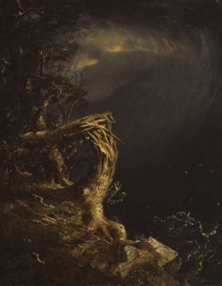 Blasted Tree, 1850. Creator: Jasper Francis Cropsey.