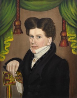 Man with a Pen, 1827/30. Creator: Jonas Welch Holman.