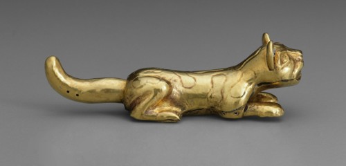 Feline Figurine, A.D. 250/550. Creator: Unknown.