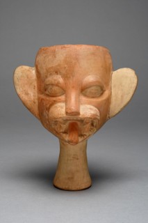 Cup in the Form of a Feline Head, 100 B.C./A.D. 500. Creator: Unknown.