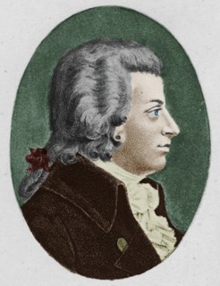 'Mozart.', 1895. Wolfgang Amadeus Mozart (1756-1791), German classical composer. From "The Musical Educator, Volume II" by John Greig, M.A., Mus. Doc. [T. C. & E. C. Jack, Edinburgh, 1895.]. (Colorise...