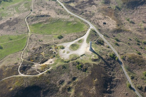 The Hardy Monument, Black Down, Doset, 2015. Creator: Historic England.