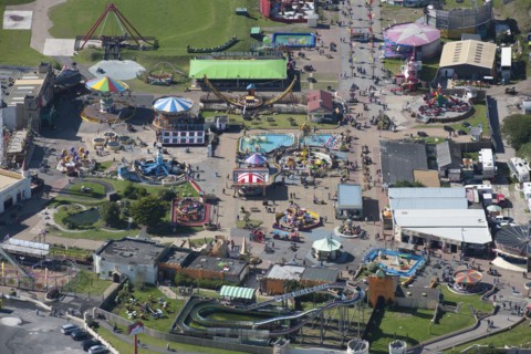 Pleasureland Amusement Park, Southport, Merseyside, 2015. Creator: Historic England.
