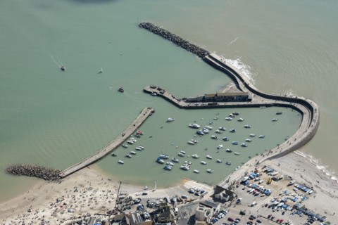The Cobb at Lyme Regis, Dorset, 2016. Creator: Historic England.