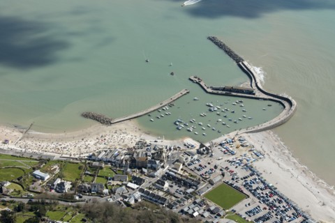 The Cobb at Lyme Regis, Dorset, 2016. Creator: Historic England.