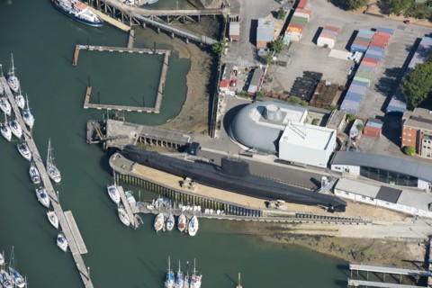 HMS Alliance, WW2 submarine, Royal Navy Submarine Museum, Gosport, Hampshire, 2018. Creator: Historic England.