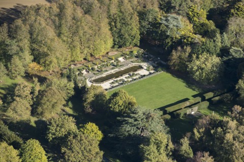 Easton Lodge sunken Italian garden, Little Easton, Essex, 2018. Creator: Historic England.