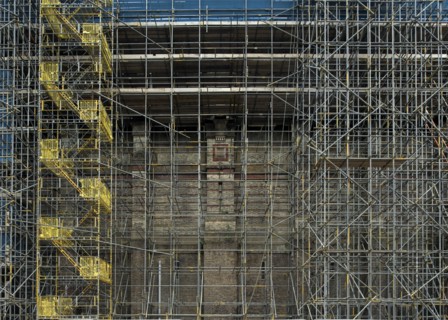 Renovation work, Alexandra Palace, Haringey, London, 2018. Creator: Chris Redgrave.
