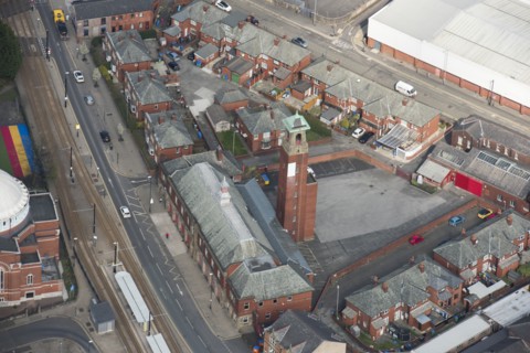 Rochdale Fire Station, Rochdale, 2019. Creator: Historic England.