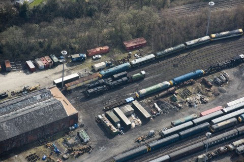 East Lancashire Railway Buckley Wells rail depot and workshop, Bury, 2019. Creator: Historic England.