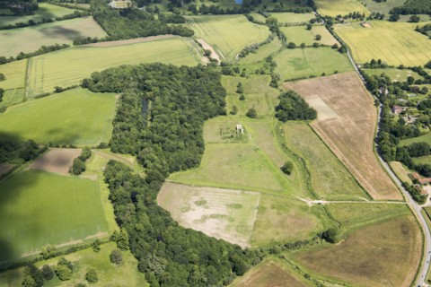 Sibton Abbey, standing ruins and buried remains of a 12th century Cistercian abbey, Suffolk, 2019. Creator: Historic England.