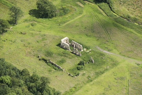 Sibton Abbey, standing ruins and buried remains of a 12th century Cistercian abbey, Suffolk, 2019. Creator: Historic England.