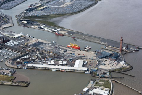 The Kasbah, The Dock Tower and Heritage Action Zone, Grimsby, Lincolnshire, 2019. Creator: Historic England.