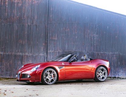 2013 Alfa Romeo 8C Spyder.