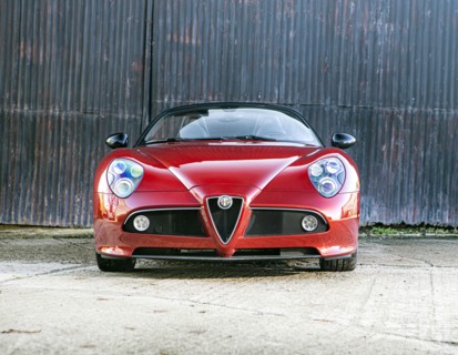 2013 Alfa Romeo 8C Spyder.