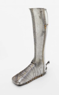 Left Greave and Sabaton, Landshut, 1540/50.