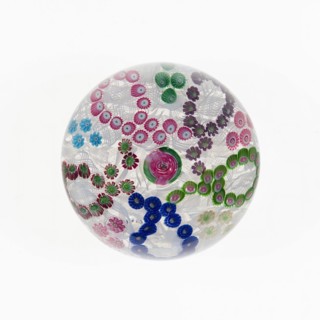 Paperweight, Clichy, c. 1845-60.