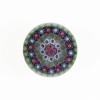 Paperweight, Clichy, c. 1845-60.