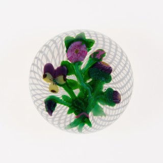 Paperweight, Clichy, c. 1845-60.