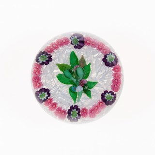 Paperweight, Clichy, c. 1845-60.