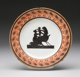 Plate, Coalport, c. 1805.