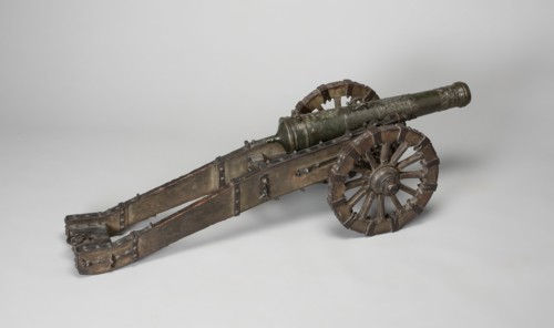 Model Field Cannon with Carriage, Netherlands, c. 1600.