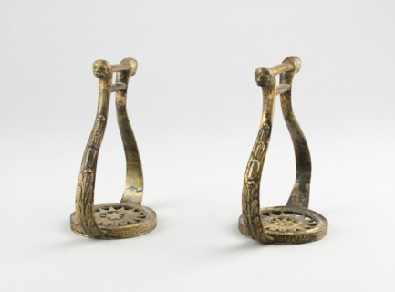 Pair of Stirrups, France, c. 1800.