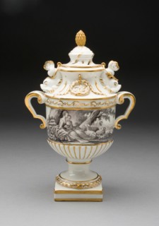 Urn, Frankenthal, 1776/77.