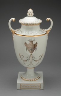 Vase, Fürstenberg, c. 1800.