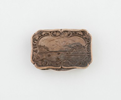 Vinaigrette with Harbor Scene, Birmingham, 1846/47.