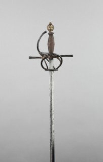 Composite Rapier for a Boy, Germany, Hilt: c. 1590/1600 Blade: 1600/1700 Pommel: c. 1700.