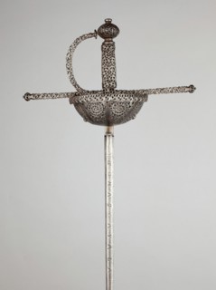 Cup-Hilted Rapier, Italy, About 1650.