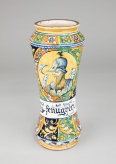Albarello, Urbania, c. 1550.