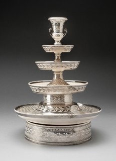 Tiered Centerpiece, Italy, 19th century.