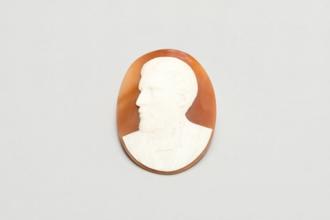 Cameo Portrait of Andrew Jackson, Italy, Mid 19th century.