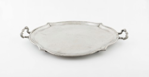 Double-handled Footed Tray, Germany, c. 1785.