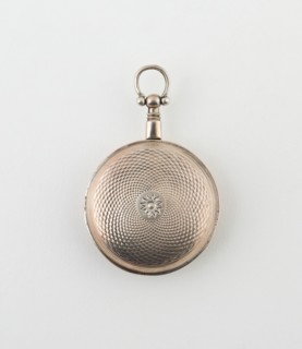 Watch-Shaped Vinaigrette, Birmingham, 1816/17.