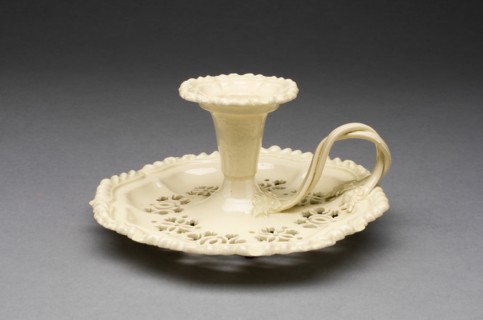 Candlestick, Yorkshire, 1780/1800.