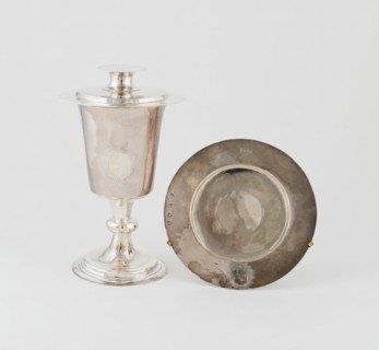 Communion Cup and Paten Cover, London, 1640/41.