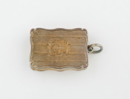 Vinaigrette, Birmingham, c. 1870/71.
