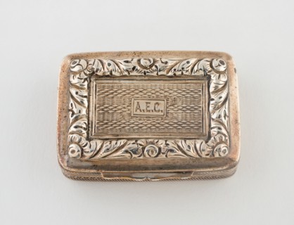 Vinaigrette, Birmingham, c. 1822/23.