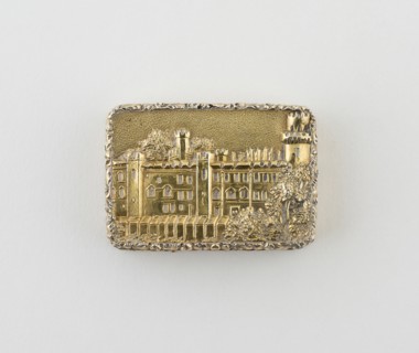 Vinaigrette with View of Warwick Castle, Birmingham, 1846/47.