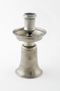 Candlestick on Bell-Shaped Base, Netherlands, 17th century.