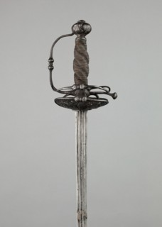 Rapier, Europe, northern, c. 1650.