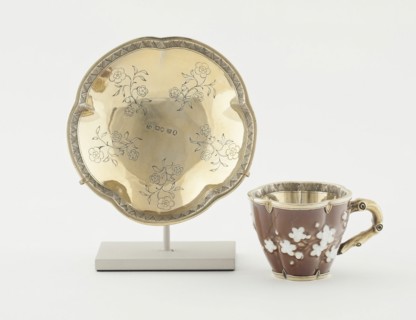 Cup and Saucer, Porcelain: c. 1780.