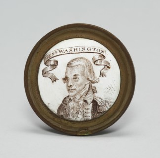 Cloak Pin (Knob or Tieback), England, c. 1780.
