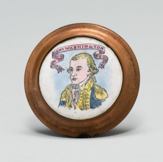 Cloak Pin (Knob or Tieback), England, c. 1780.