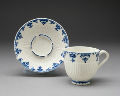 Cup and Saucer, Saint-Cloud, c. 1730.
