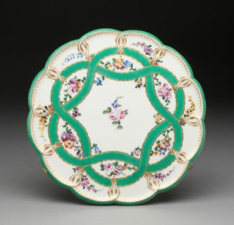 Footed Tray, Sèvres, 1757.