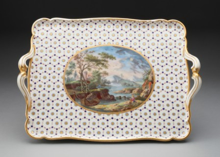 Tray for a Tea Service, Sèvres, 1768.